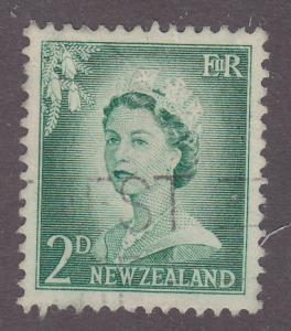 New Zealand 308 Queen Elizabeth II 1956