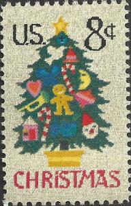 # 1508 MINT NEVER HINGED CHRISTMAS TREE