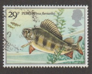 Great Britain - Scott# 1014 - Perch