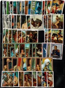 Paraguay pictorial sets page 3: paintings