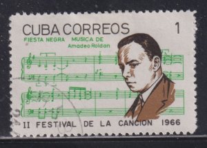Cuba 1156 Amadeo Roldan 1966