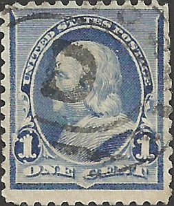 # 219 DULL BLUE USED BEN FRANKLIN SCV-0.75