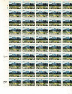 Wyoming Statehood 25c US Postage Sheet #2444 VF MNH