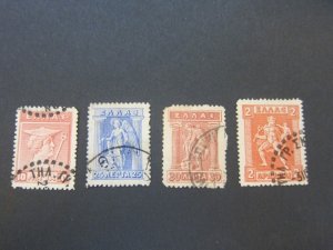 Greece 1911 Sc 202,04-5,9 FU