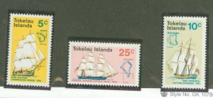 Tokelau  #22-24 Mint (NH) Single (Complete Set)