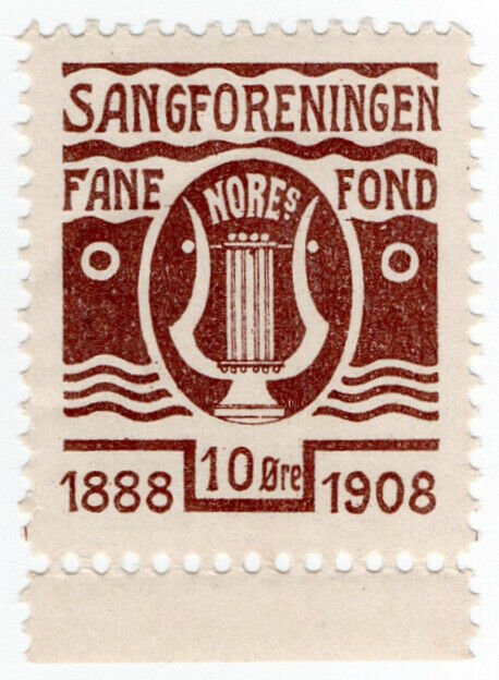 (I.B) Norway Cinderella : Singing Association Fund 10 Ore