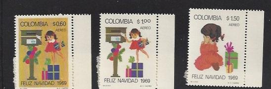 Columbia C523-5 Christmas 1969, MNH