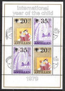 NETHERLANDS ANTILLES 1979 IYC Year of the Child Semi Postal SS Sc B170a MNH