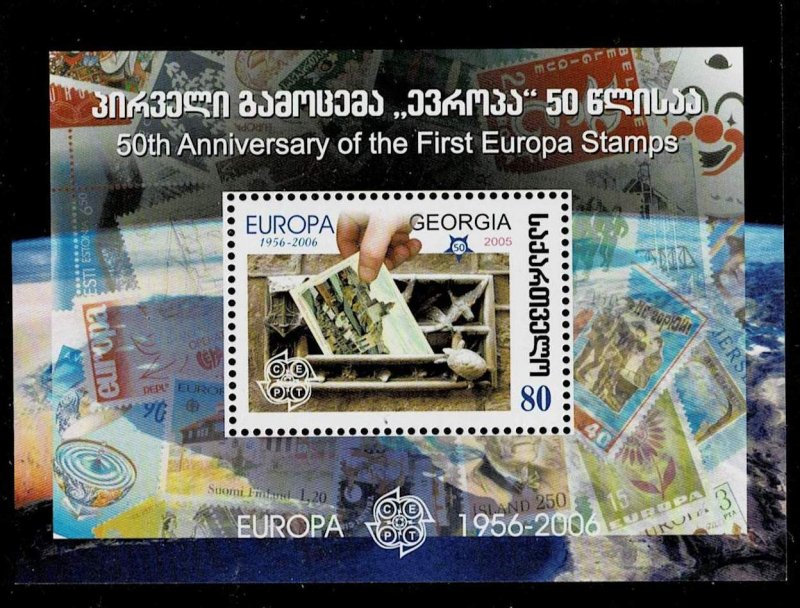 Georgia 2006,Sc.#394-397 MNH, 50th Anniversary of First Europa Stamps