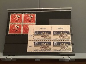 World Championships 1960  mint never hinged stamps  blocks R23450