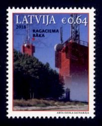 Latvia Sc# 1005 MNH Ragacierna Lighthouse 2018