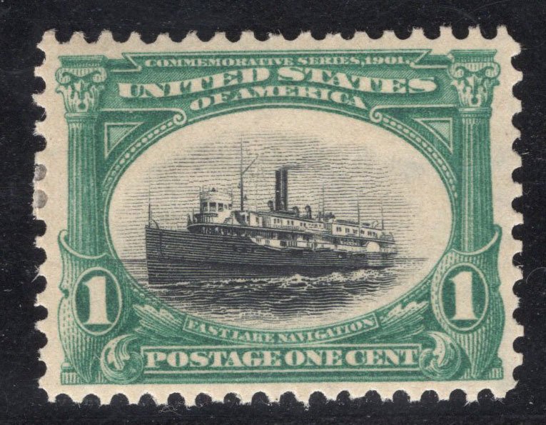 US STAMPS #294   MINT OG H LOT #21196