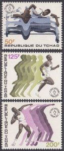 Chad Sc #289-291 MNH