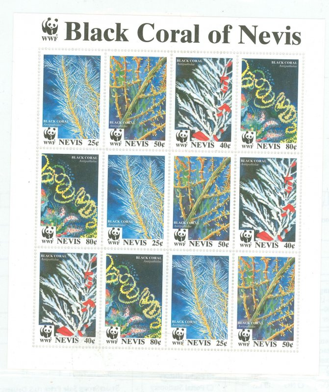 Nevis # Mint (NH) Single (Complete Set) (Wwf)