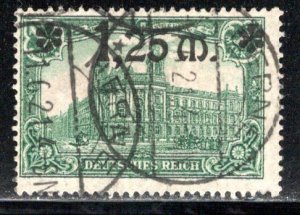 Germany Reich Scott # 115, used, exp h/s, Mi # 116 I