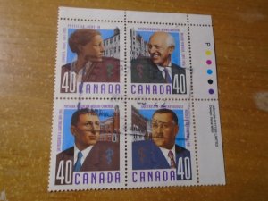 Canada #   1305a  used   Plate Block