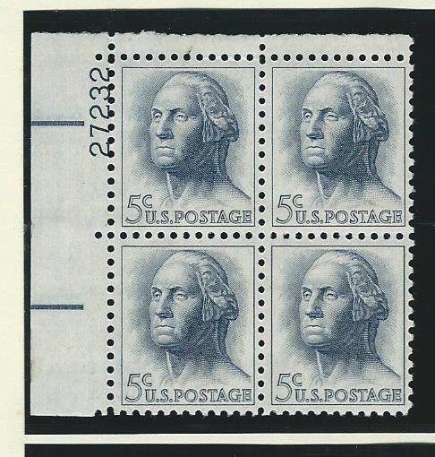 United States Plate Block    mnh SC  1213