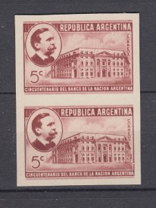 J28560 1941 argentina pair mnh #478 bank