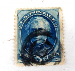 US #179 5 cent Zachary Taylor, 1875 Used/Good, Fancy cancel