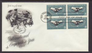 US 1266 Co-op Year B/4 1965 Artcraft U/A FDC