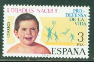 Spain Scott 1907 MNH** Infant stamp 1975