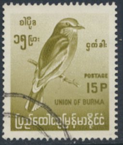 Burma   SC# 202  Used  Birds   see details & scans