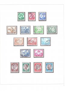 GERMANY USED/MNH 1933-1945 COMPLETE FOR THE YEARS  A SAFE ALBUM IMMACULATE (150)