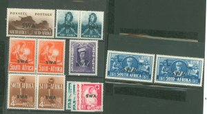 South West Africa #135-142 Unused Single (Complete Set)