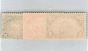 Goldpath: US STAMP SC# 614-16 N.H., SET CAT $38.75 _SBH_RB4_05