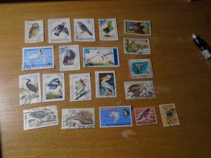 Birds  #  6   used / MNH