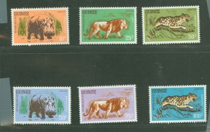 Guinea #248-253  Single (Complete Set) (Fauna)