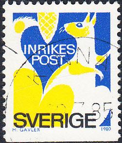 Sweden #1323  Used