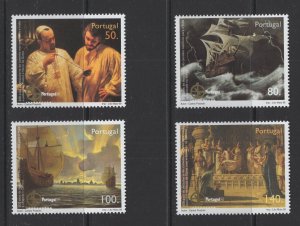 Portugal #2265-68 (1998 Discovery of India Trade Route set) VFMNH CV $4.30