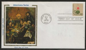 Just Fun Cover #1611 FDC Colorano silk cachet. (A695)