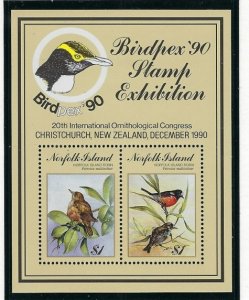 Norfolk Is 500 MNH 1990 Birds (ak3354)