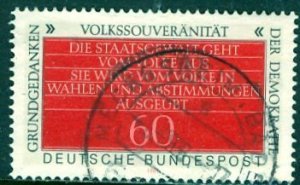 Germany; 1981: Sc. # 1360:  Used Single Stamp