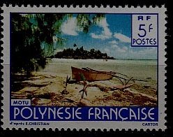 Polynesia Fr. 442 MNH Landscapes SCV0.75