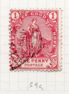 Cape of Good Hope 1893 QV Early Issue Fine Used 1d. NW-206556