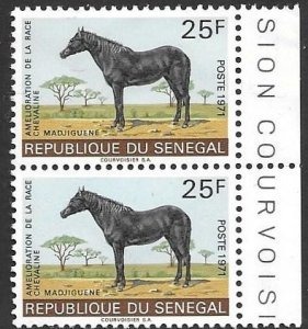 Senegal 338   1971  pairVF   NH