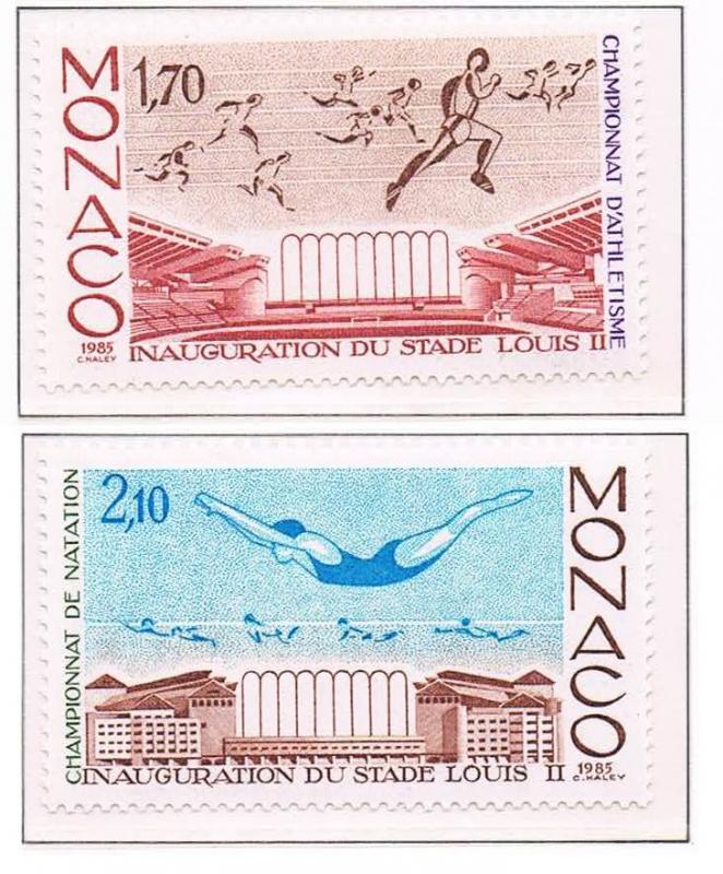 Monaco VF-NH #1477-1478