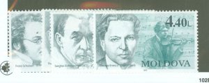 Moldova #232-235 Mint (NH) Single (Complete Set)