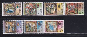 Dominica 541-547 Set MNH Christmas (B)