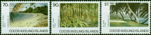 Cocos (Keeling) Islands 1987 Scenes Set of 3 SG162-164 V.F MNH