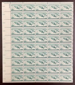 1079    Wildlife—-King Salmon  MNH 3 cent sheet of 50   1956