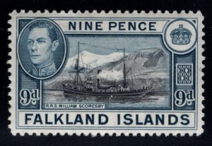 FALKLAND ISLANDS Scott 90 MH*