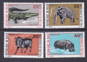 Niger 273-76 MNH 1973 Animals From W National Park Full Set of 4