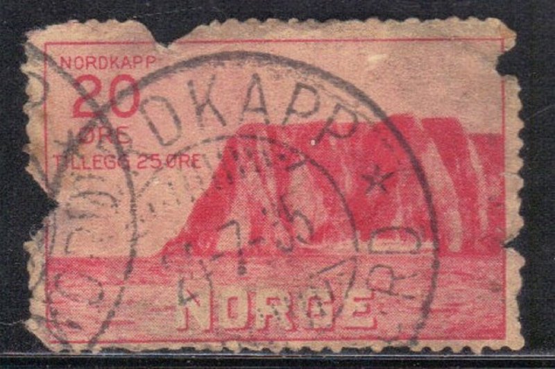 NORWAY SC# B2 *USED*  20o+25o 1930 SEE SCAN