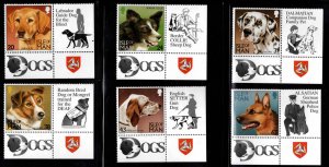 ISLE OF MAN  Scott 716-721 MNH** Dog set