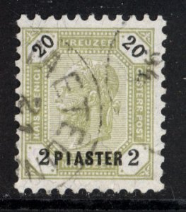 Austria Turkey 1891 Scott #26 used