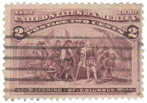 UNITED STATES STAMP. 1893. SCOTT # 231. CANCELLED